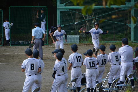 多摩市中学校野球秋季大会『優勝』(中学野球部)