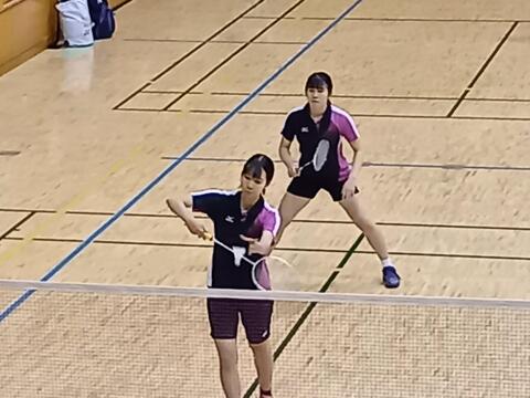 フジ杯ベスト16(高校バド女子ダブルス)