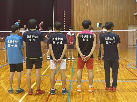 春季大会 都ベスト32(バド高校男子団体)