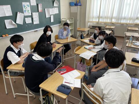 高1探究(大学生と話をしよう②)