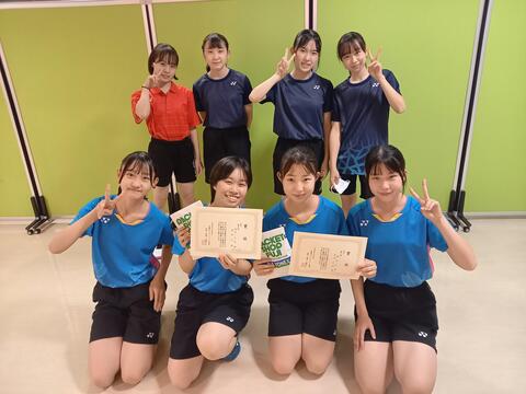 多摩市中学生ダブルス大会 入賞