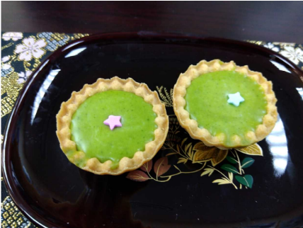 【校長ブログ】超絶簡単!抹茶の生チョコタルト