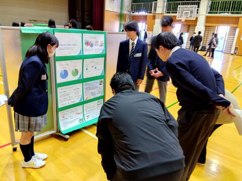 高校1年｢探究｣校内プレゼンテーション大会