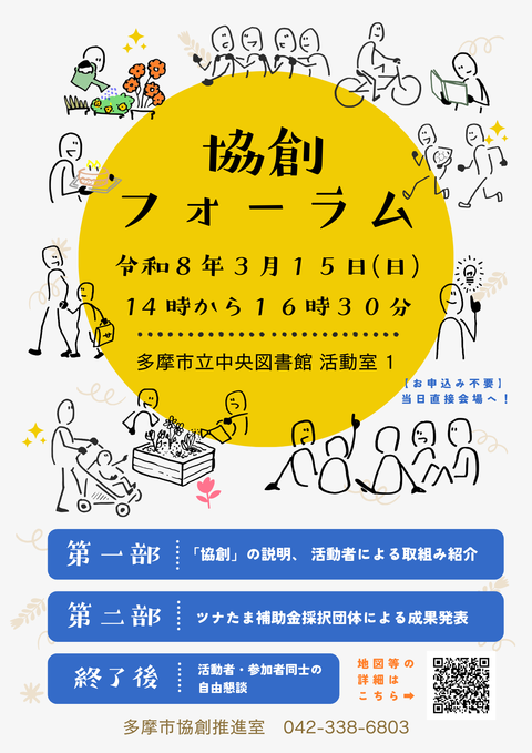 高校2年生探究　多摩市協創フォーラムで活動報告